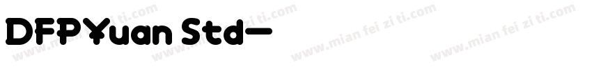 DFPYuan Std字体转换